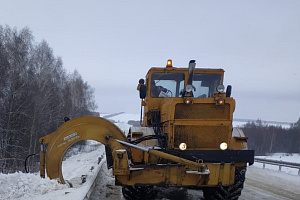 Обстановка на автомобильных дорогах Республики Башкортостан 