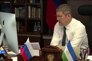 Радий Хабиров провёл «Строительный и транспортный час» 
