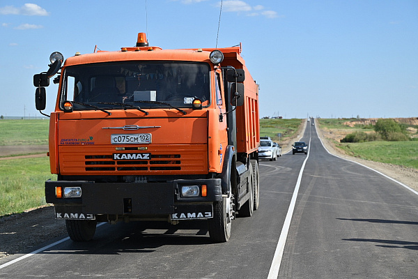В Абзелиловском районе состоялось торжественное открытие автодороги Аскарово-Альмухаметово-Сибай